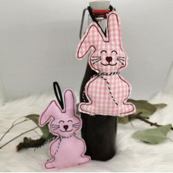 Stickdatei ITH - Osterhase in zwei Varianten